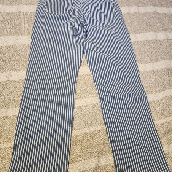 Striped Blue Jeans - Picture 6 of 7